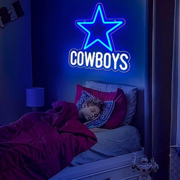 DALLAS COWBOY STAR NEON LED SIGN - Picture 5 of 5